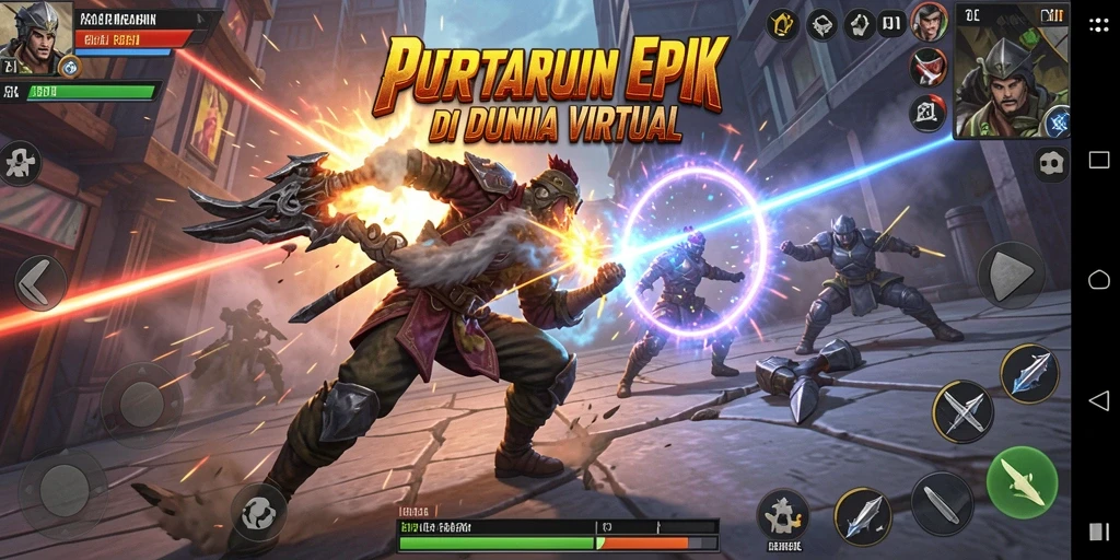 Tangkapan layar gameplay 33L dengan pertarungan seru dan karakter unik.