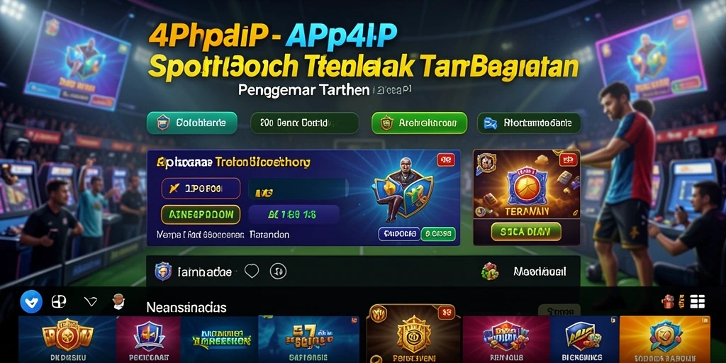 Screenshot menampilkan tampilan antarmuka 4P4P saat taruhan berlangsung.