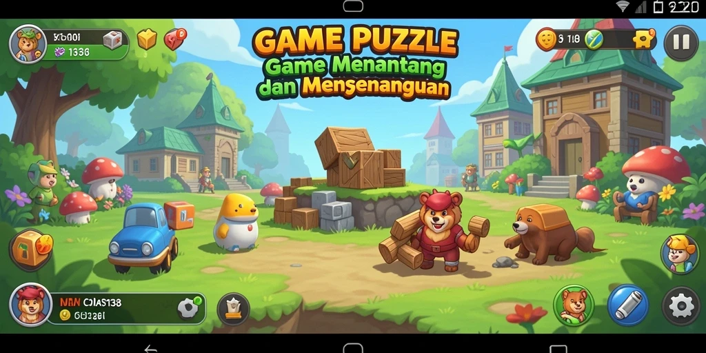 Tampilan gameplay CADAS138 yang menarik dan penuh warna.