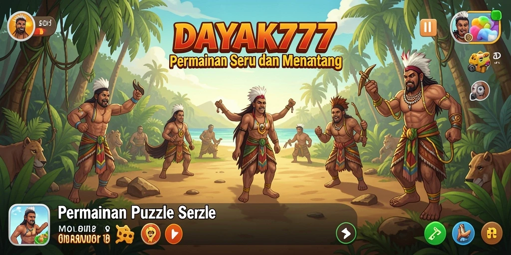 Screenshot DAYAK777 menampilkan gameplay menarik dan berbagai teka-teki menantang.