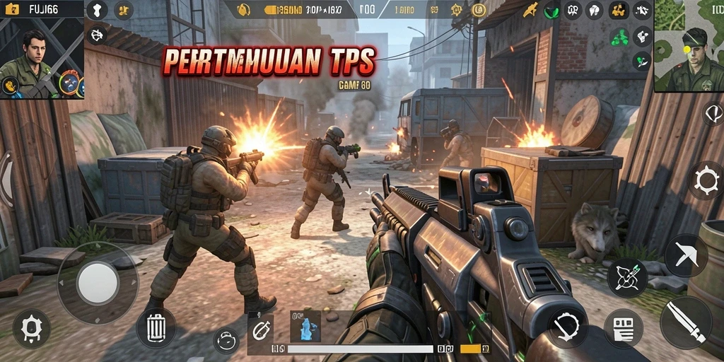 Tampilan gameplay seru dalam FUJI66 dengan aksi menembak yang mendebarkan.