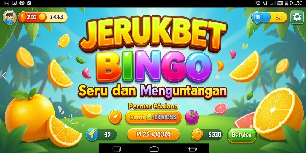 Tampilan gameplay seru di JERUKBET dengan interaksi pemain.