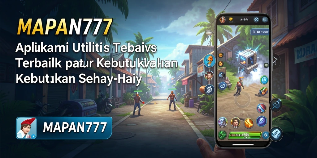 Tangkapan layar utama MAPAN777 yang menunjukkan antarmuka pengguna yang menarik dan intuitif.