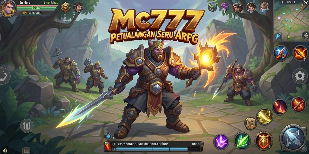 Tampilkan aksi pertempuran seru dalam MC777 di dunia ARPG.