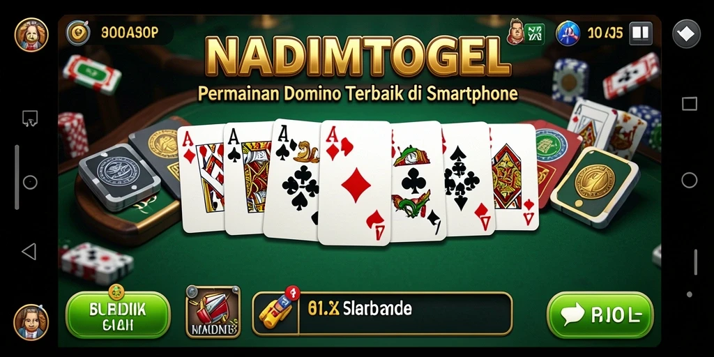 Tampilan gameplay NADIMTOGEL yang seru dan menarik.